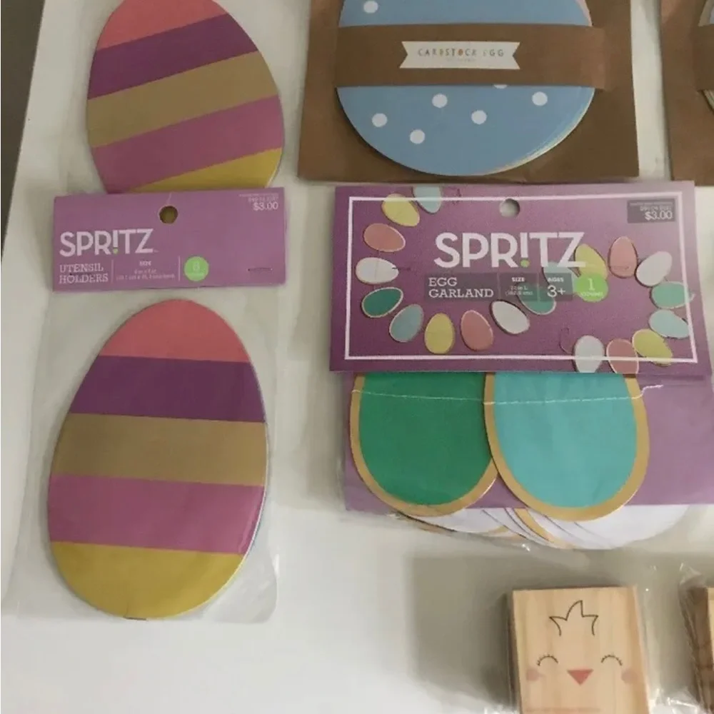 Target Spritz Lot of Easter craft and decorations NEW